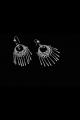 Clasic Tribal Silver Filigree Earrings